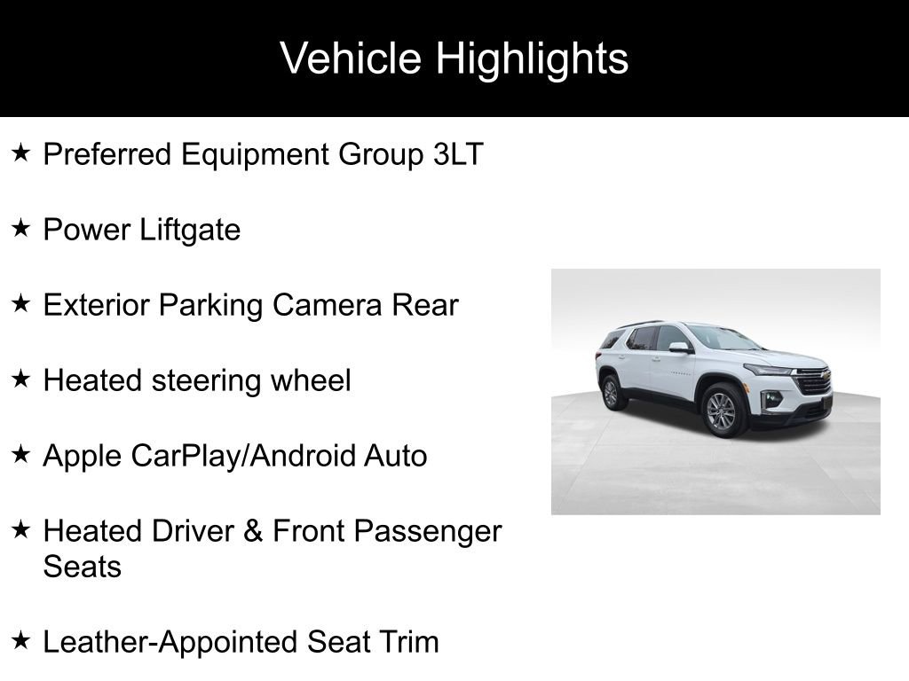 Used 2023 Chevrolet Traverse LT image 2