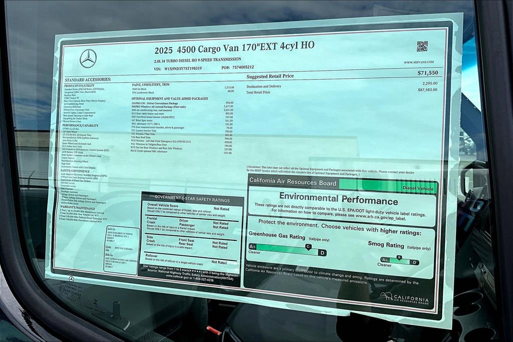 New 2025 Mercedes-Benz Sprinter 4500 image 12