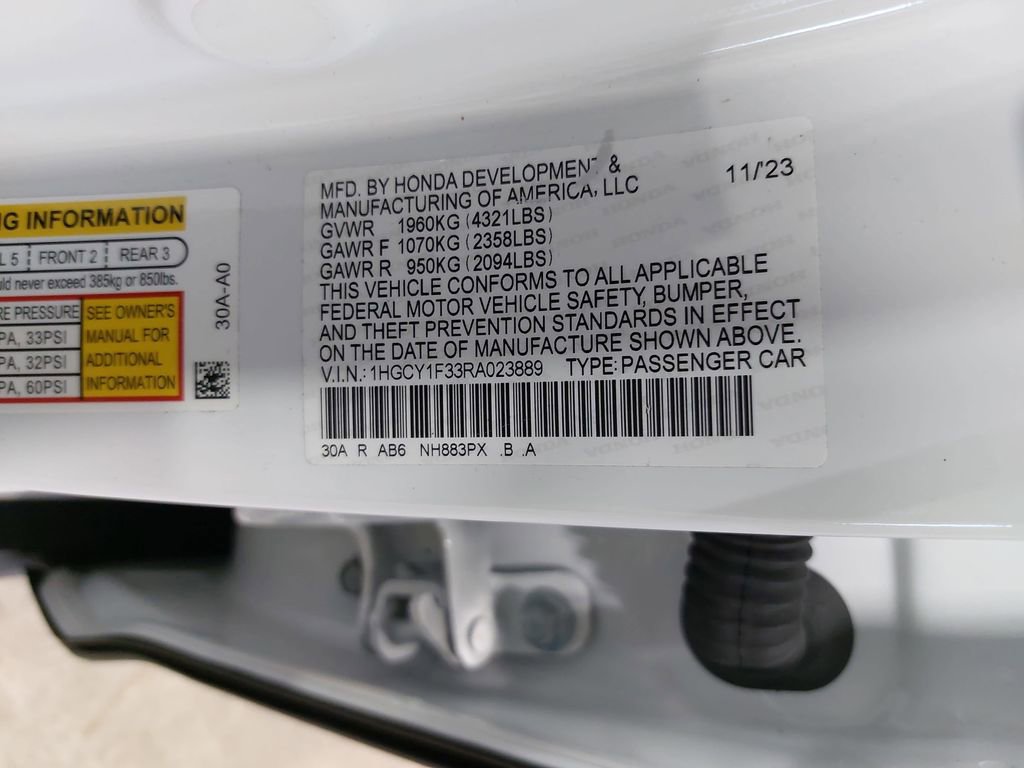 Used 2024 Honda Accord EX image 35