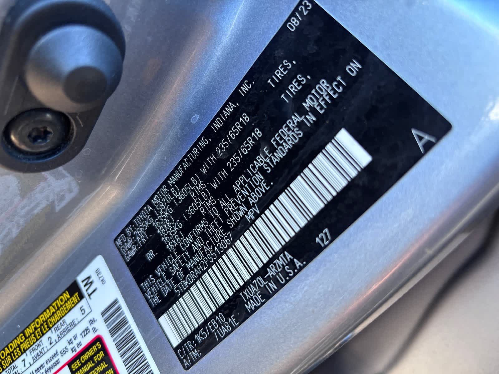 Used 2023 Toyota Highlander XLE FWD image 25
