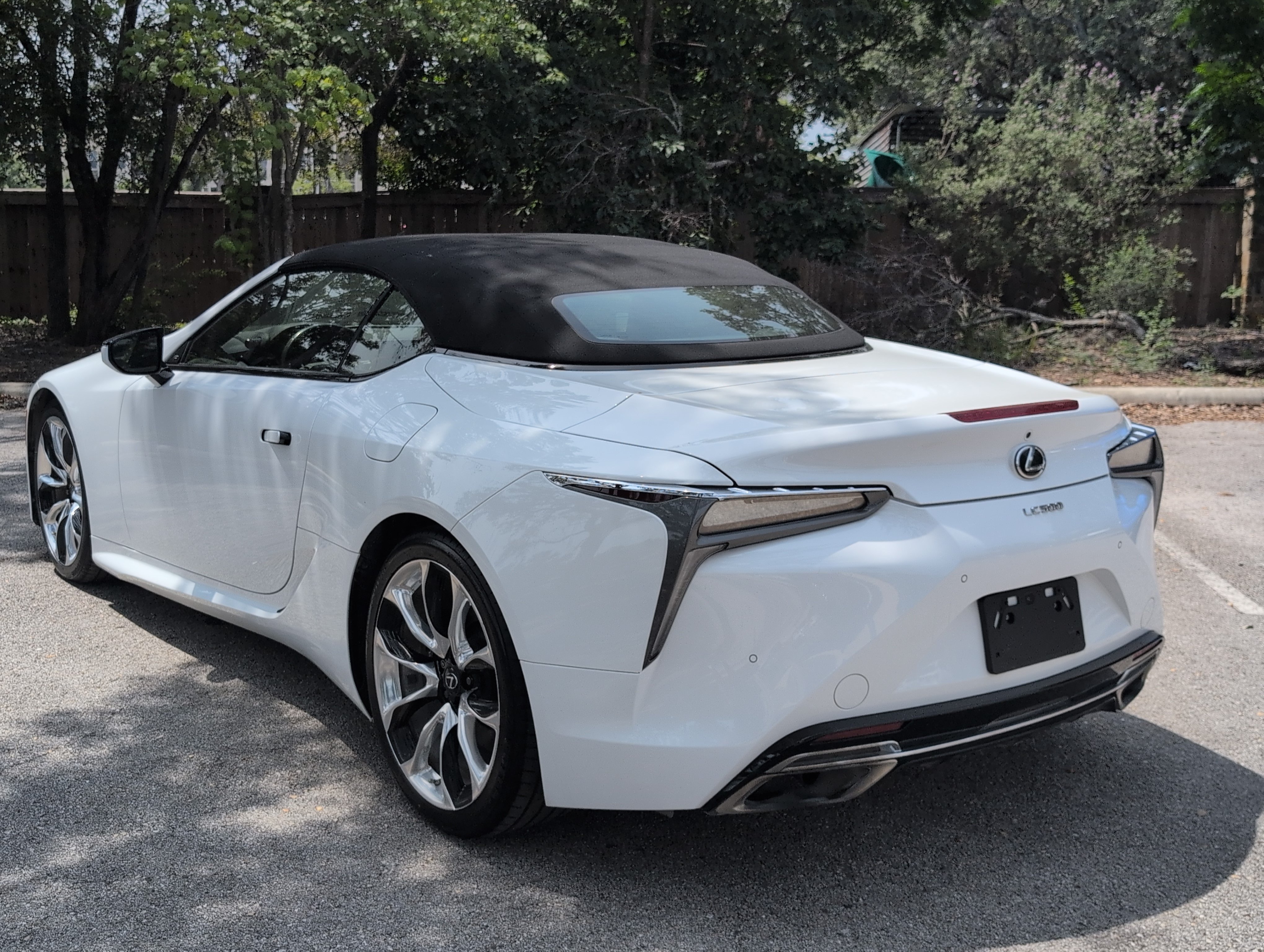 Certified 2021 Lexus LC 500 Convertible w/ Touring Package RWD image 3