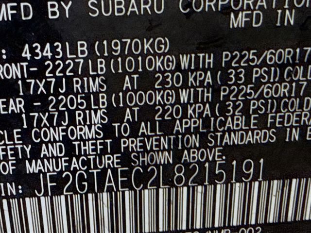 Used 2020 Subaru Crosstrek 2.0i Premium w/ Moonroof Package 2 image 31