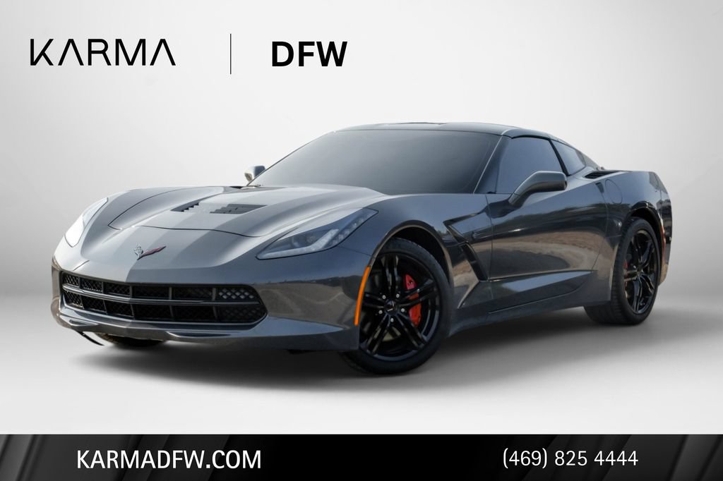Used 2017 Chevrolet Corvette Stingray Coupe w/ Carbon Flash Badge Package RWD 360° Tour