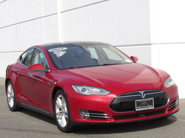 Used 2015 Tesla Model S 85D AWD/4WD image 2