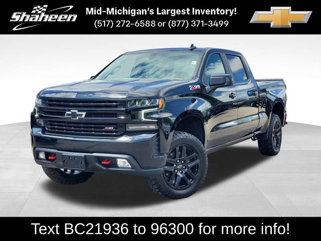 Used 2022 Chevrolet Silverado 1500 LT Trail Boss w/ Bed Protection Package AWD/4WD image 1