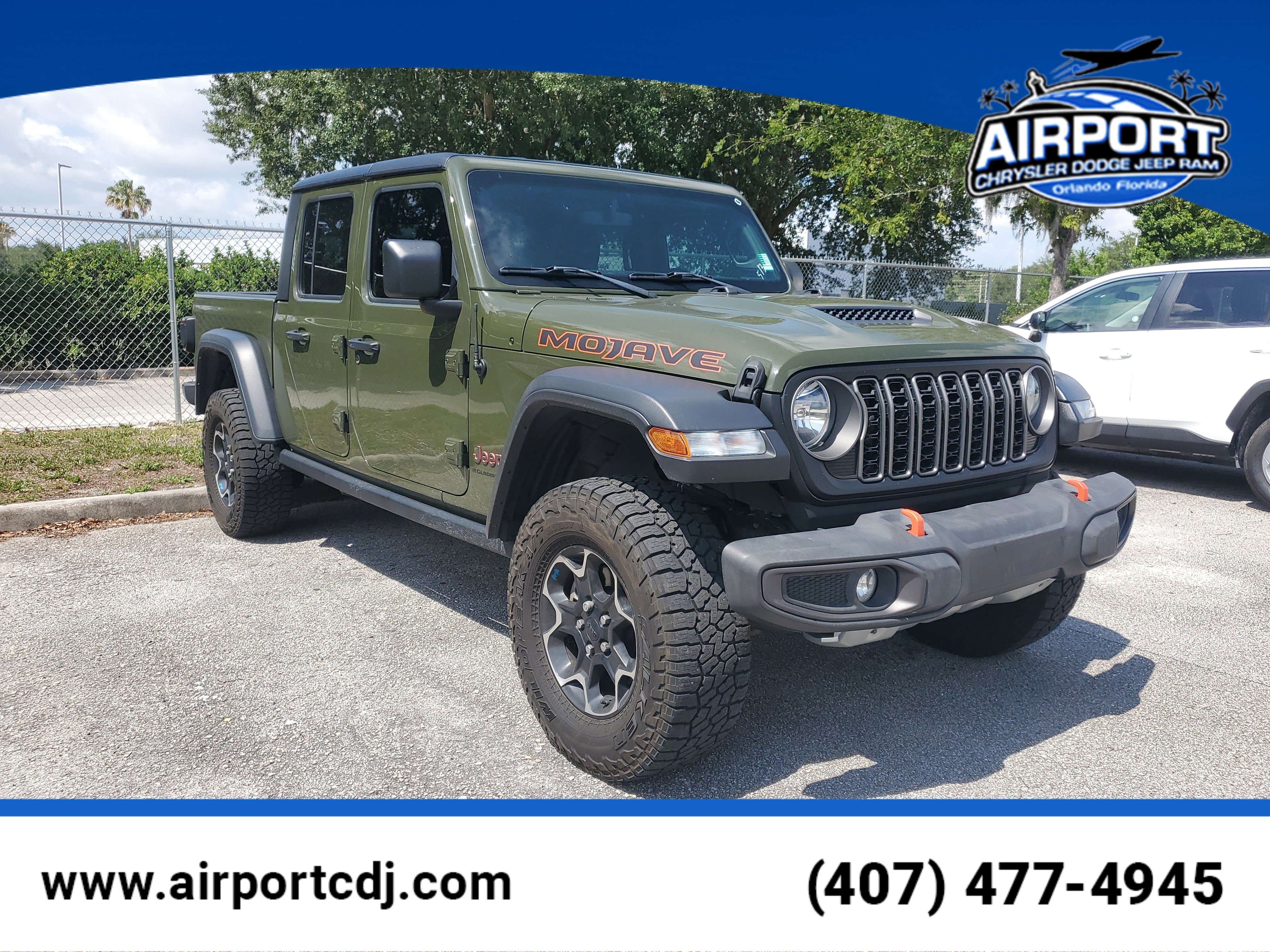 Used 2023 Jeep Gladiator Mojave w/ Cold Weather Group AWD/4WD image 1