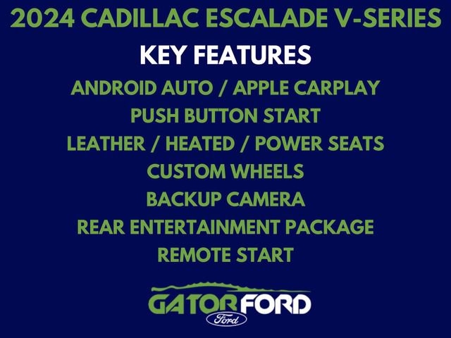 Used 2024 Cadillac Escalade V w/ LPO, ONYX Package image 14