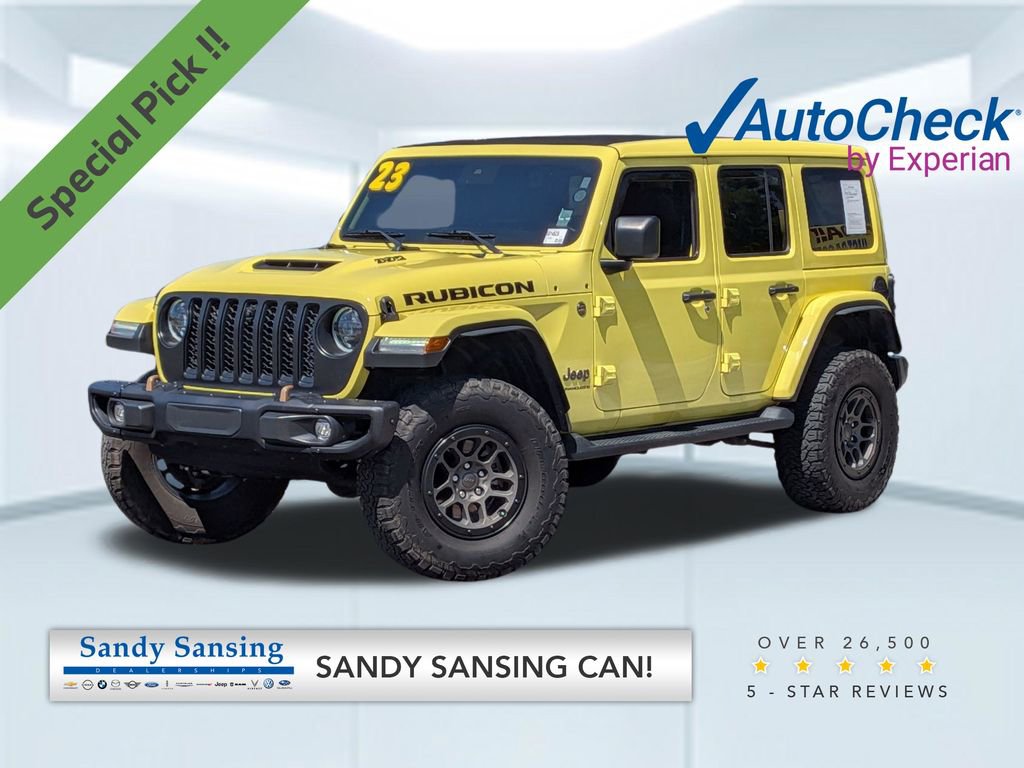 Used 2023 Jeep Wrangler Unlimited Rubicon 392 w/ Xtreme Recon 35" Tire Package