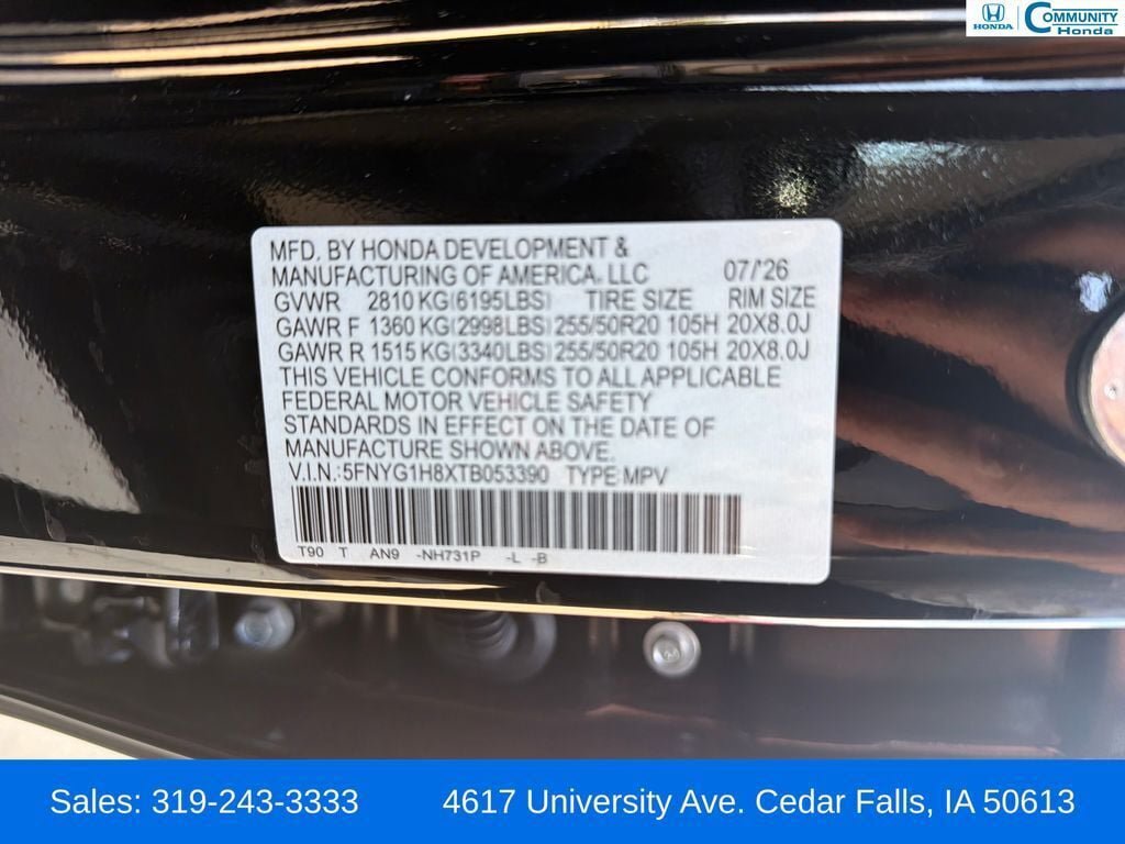 New 2026 Honda Pilot Elite image 30