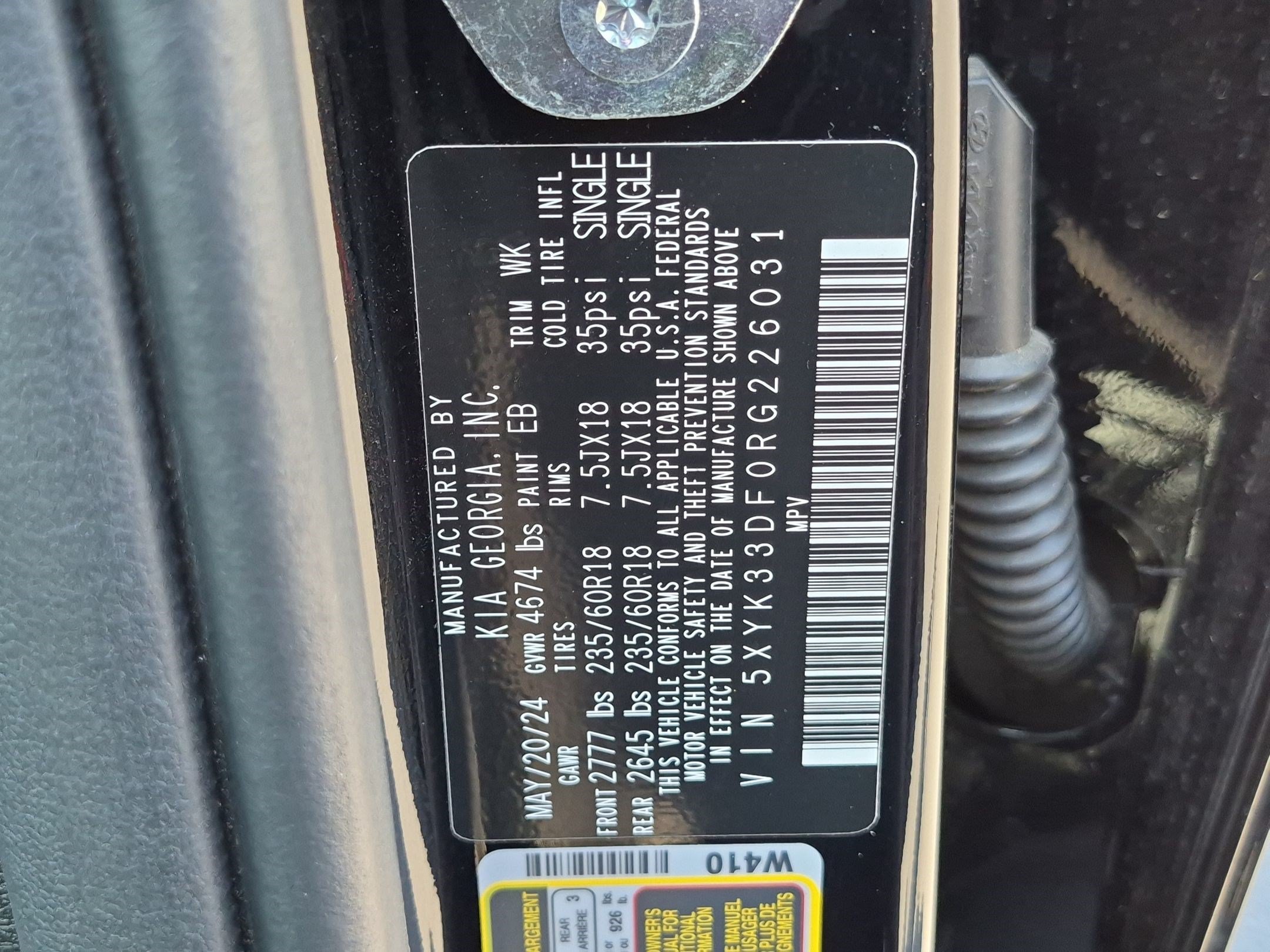 Used 2024 Kia Sportage EX FWD image 34