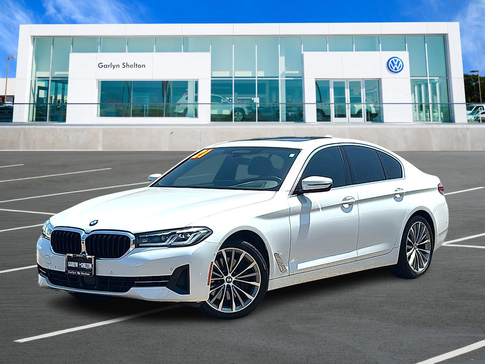 Used 2021 BMW 540i w/ Premium Package RWD image 1
