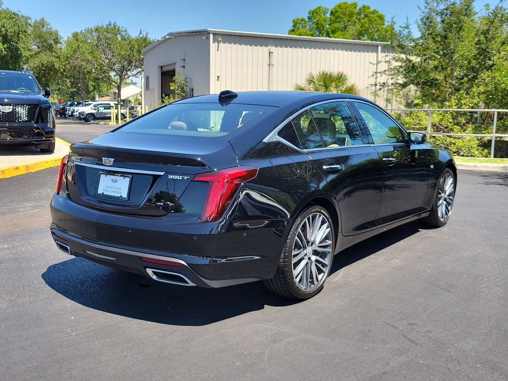 Certified 2024 Cadillac CT5 Premium Luxury w/ Parking Package RWD image 5