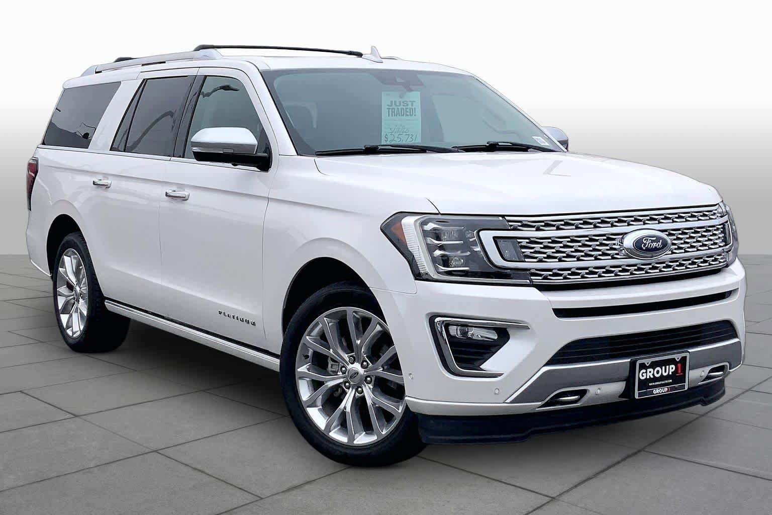 Used 2019 Ford Expedition Max Platinum AWD/4WD image 3