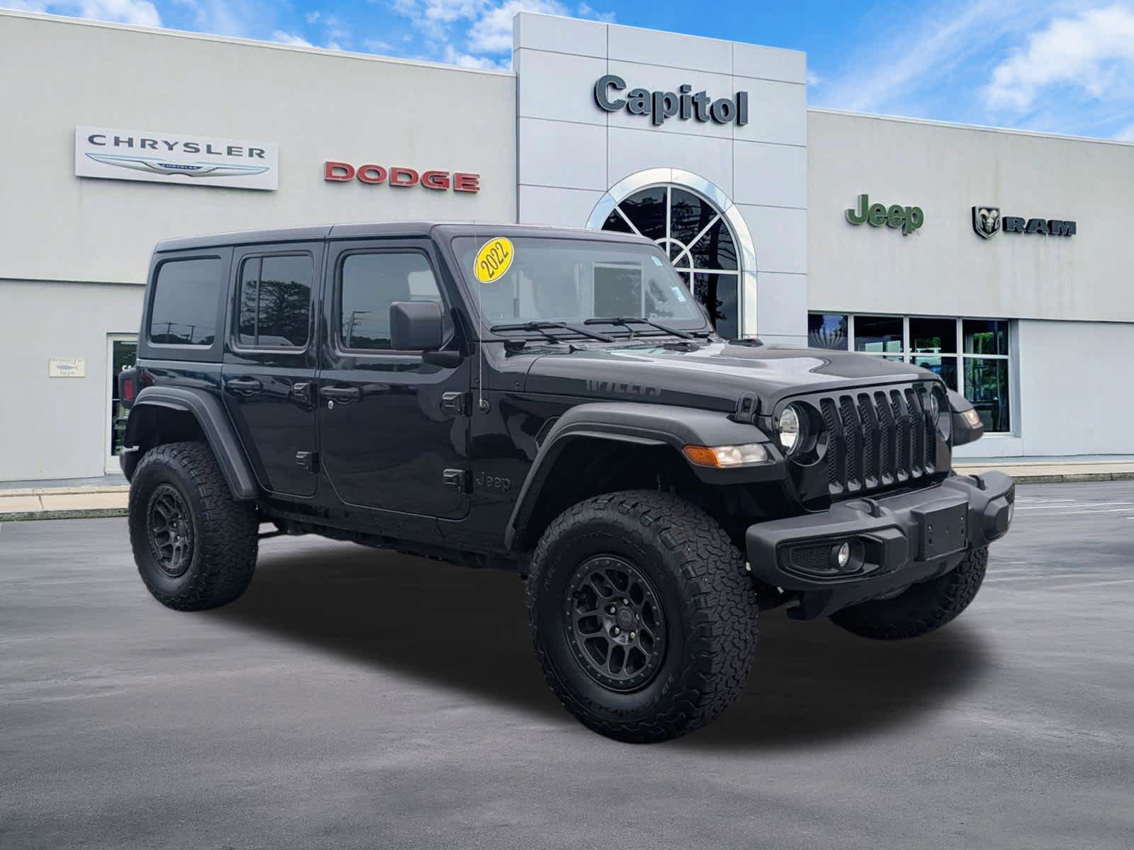 Used 2022 Jeep Wrangler Unlimited Sport w/ Xtreme Recon 35" Tire Package