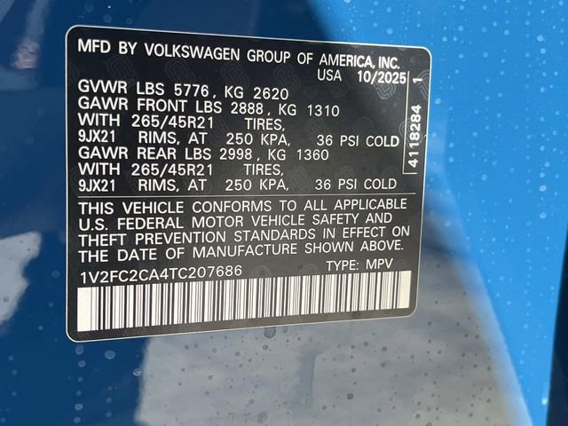 New 2026 Volkswagen Atlas Cross Sport SEL Premium R-Line image 26