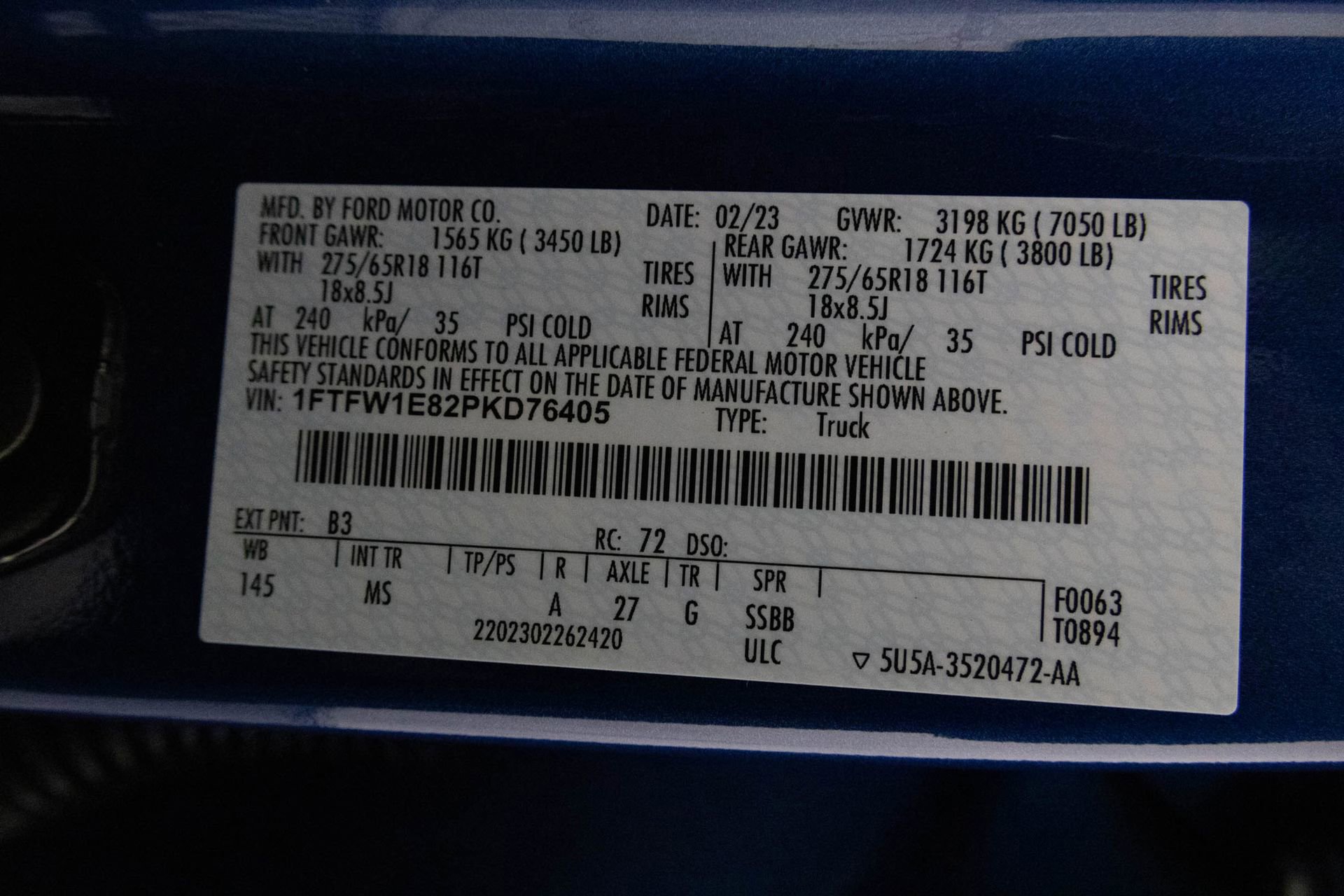 Used 2023 Ford F150 XLT image 46