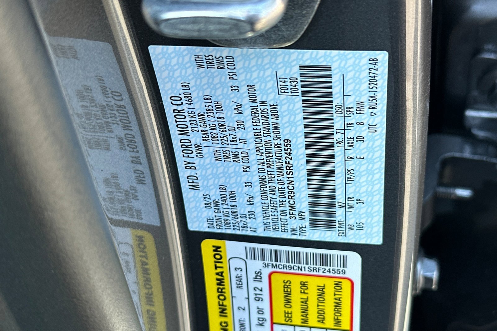 New 2025 Ford Bronco Sport Outer Banks image 28