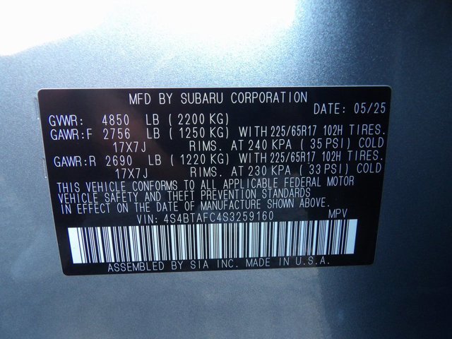 Certified 2025 Subaru Outback Premium w/ Popular Package #1 image 29