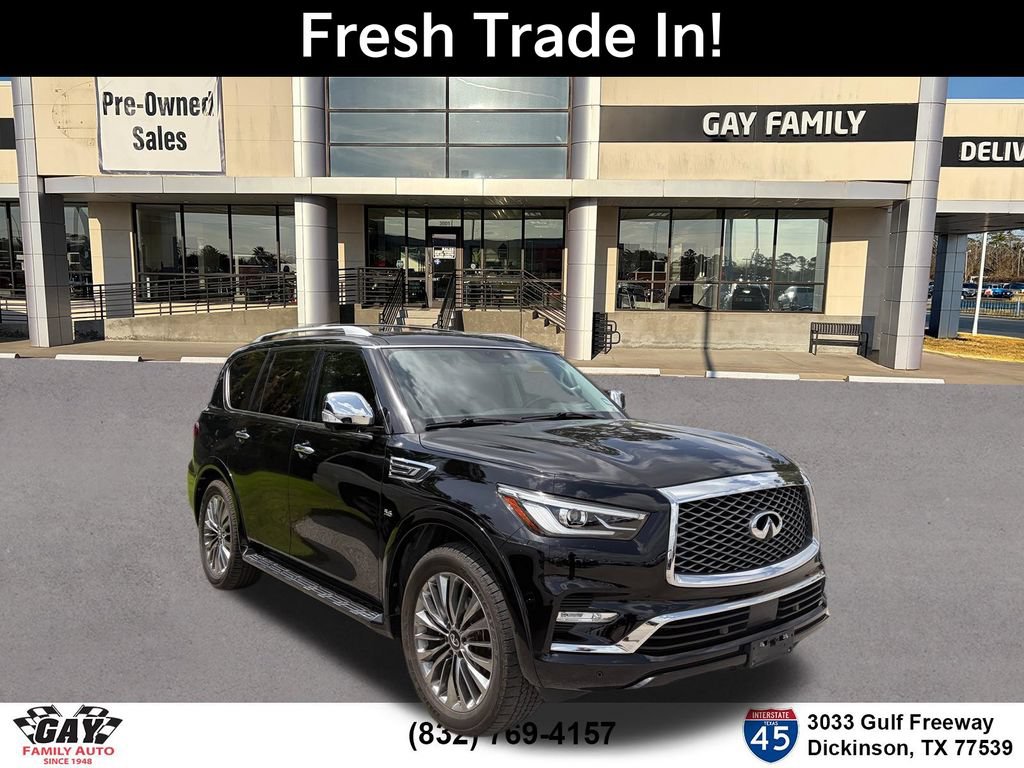 Used 2019 INFINITI QX80 Luxe w/ 22" Wheel Package AWD/4WD image 1
