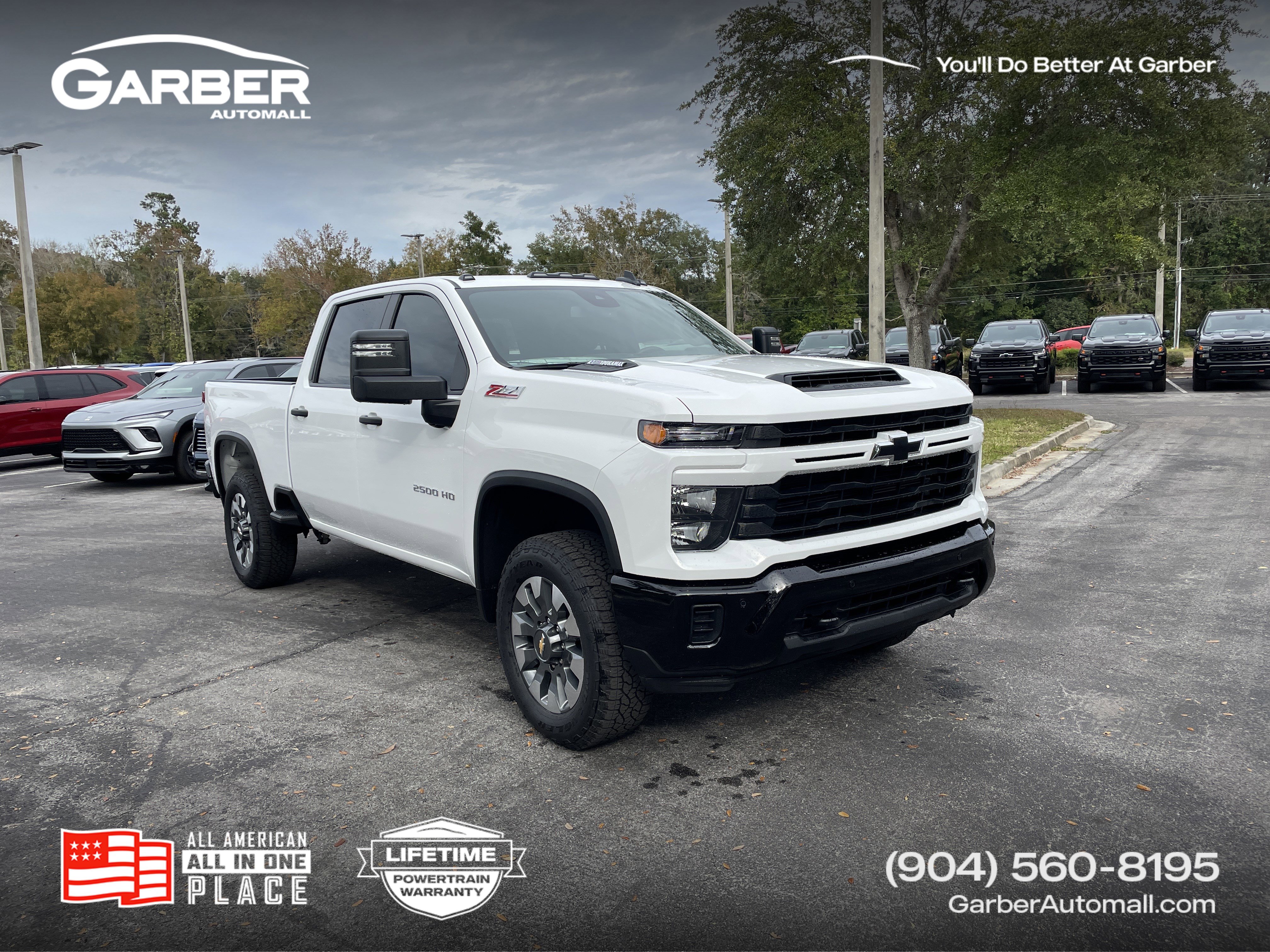 New 2025 Chevrolet Silverado 2500 Custom w/ Custom Value Package