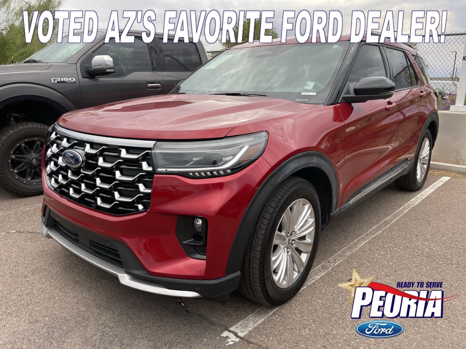 Used 2025 Ford Explorer Platinum w/ LUX Leather Package AWD/4WD image 1