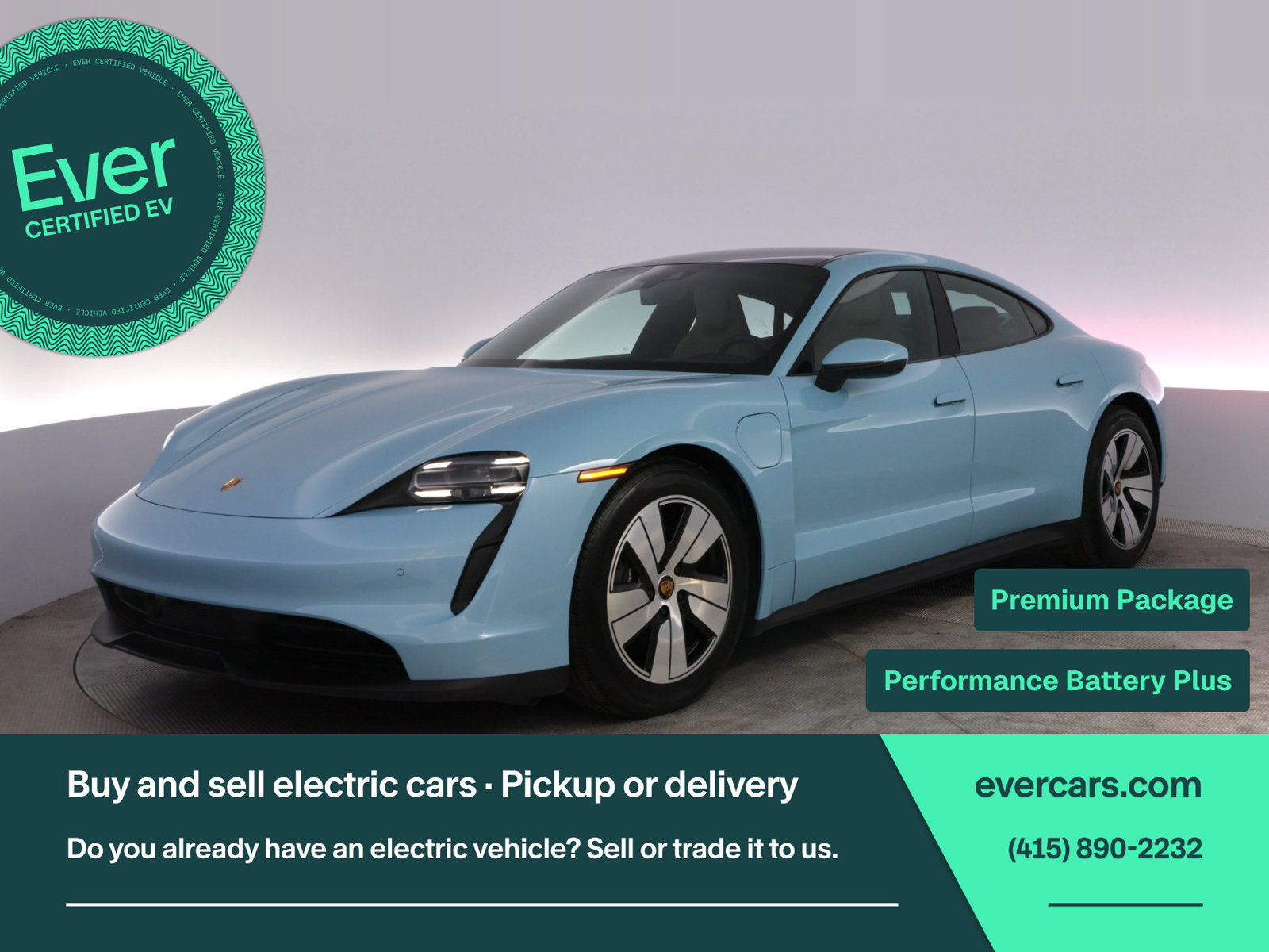 Used 2023 Porsche Taycan RWD image 1
