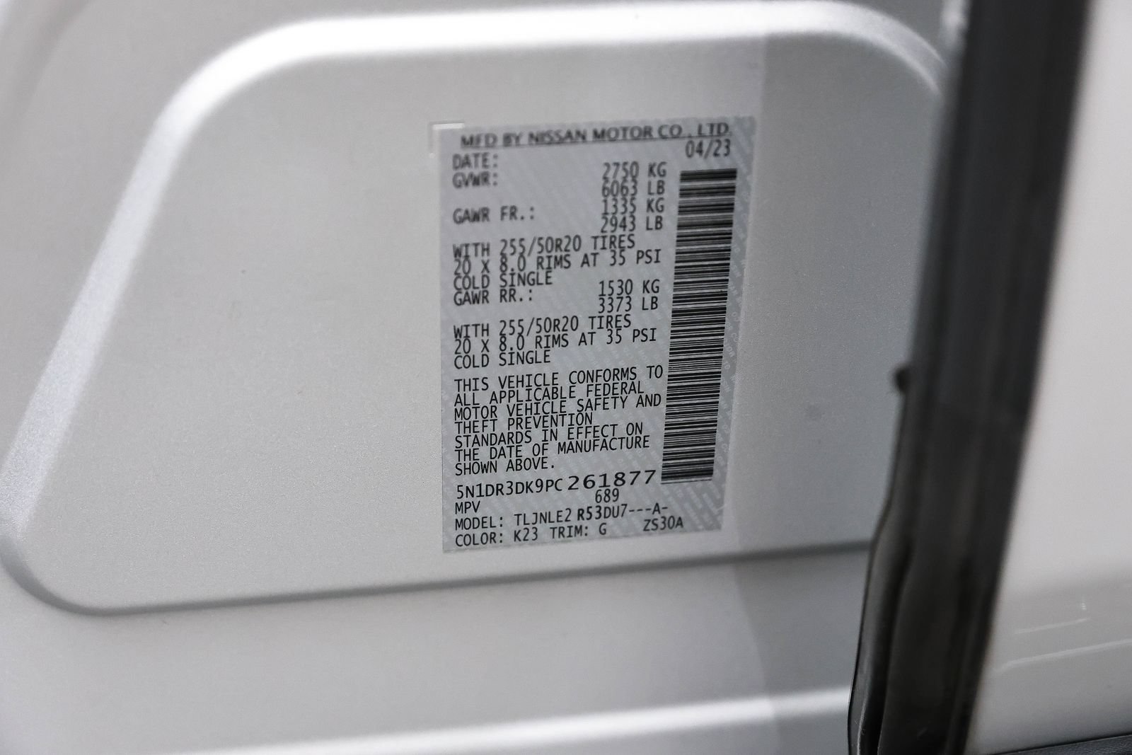 Used 2023 Nissan Pathfinder Platinum AWD/4WD image 33