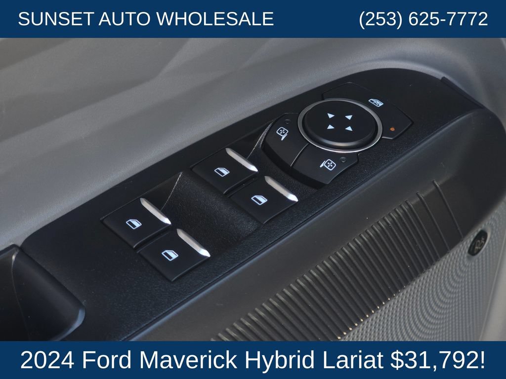 Used 2024 Ford Maverick Lariat w/ Black Appearance Package FWD image 26