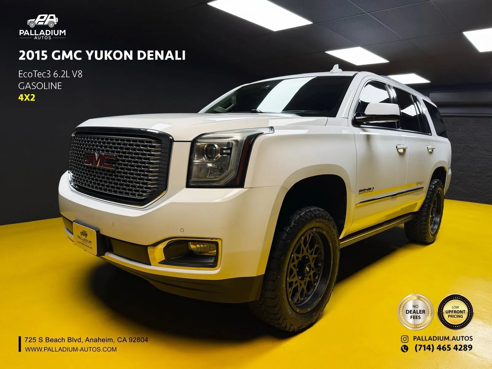 Used 2015 GMC Yukon Denali w/ Premium Package RWD image 1