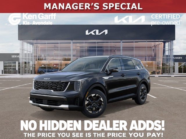 Certified 2026 Kia Sorento S w/ S Panoramic Sunroof Package FWD image 1