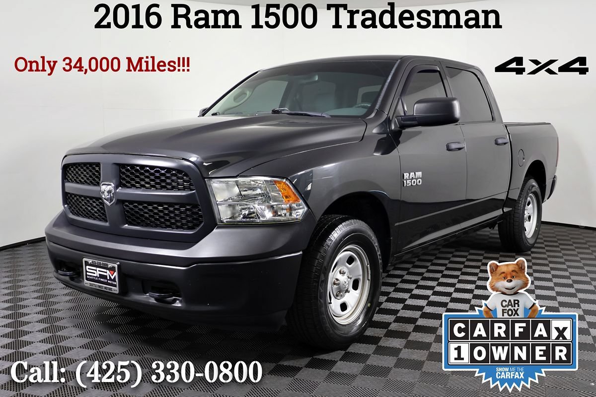 Used 2016 RAM 1500 Tradesman w/ Popular Equipment Group