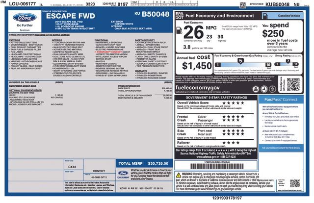 Used 2019 Ford Escape SEL FWD image 35