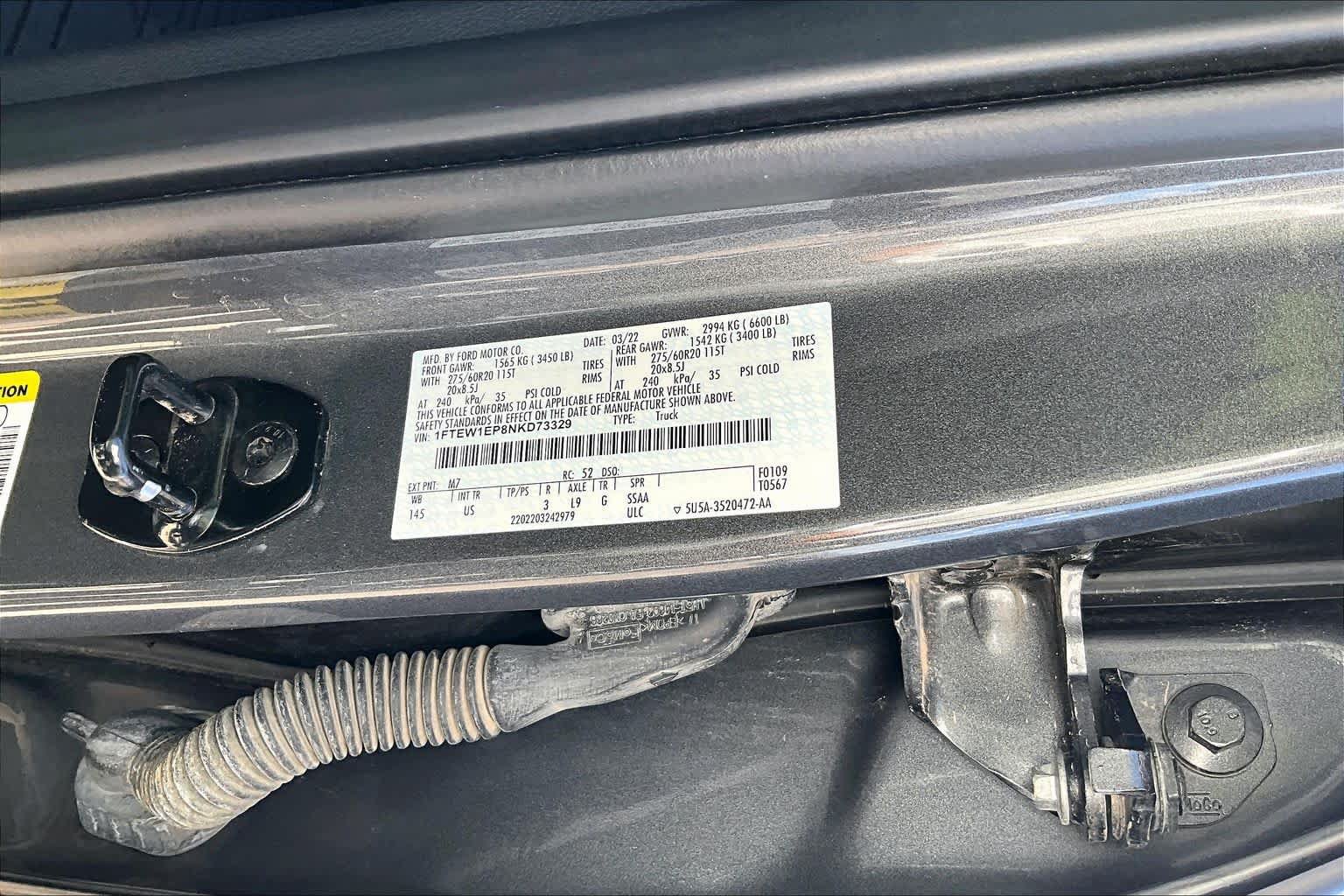 Used 2022 Ford F150 XLT w/ Equipment Group 302A High AWD/4WD image 33