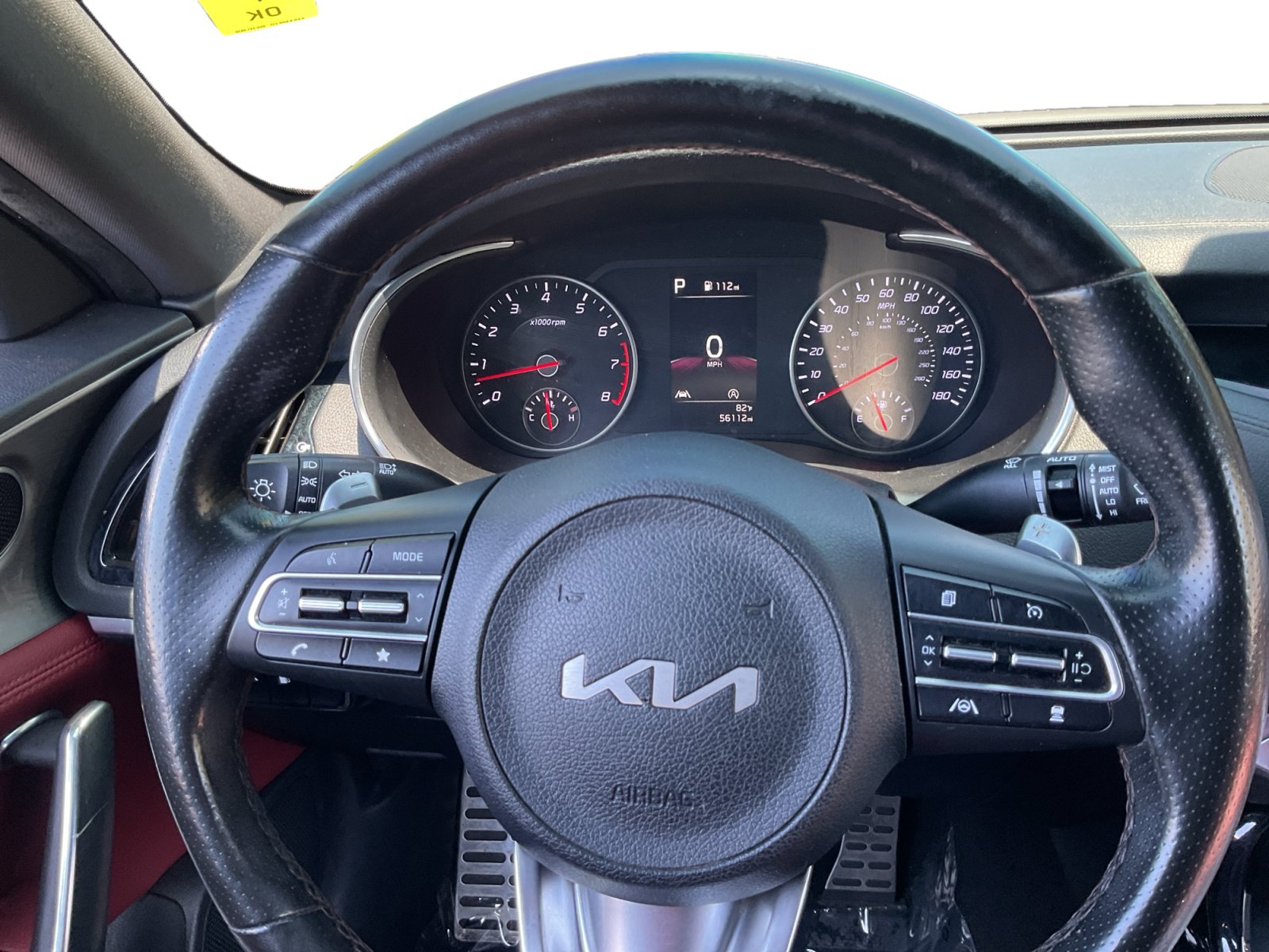 Used 2022 Kia Stinger GT1 w/ Red Interior Color Package AWD/4WD image 12