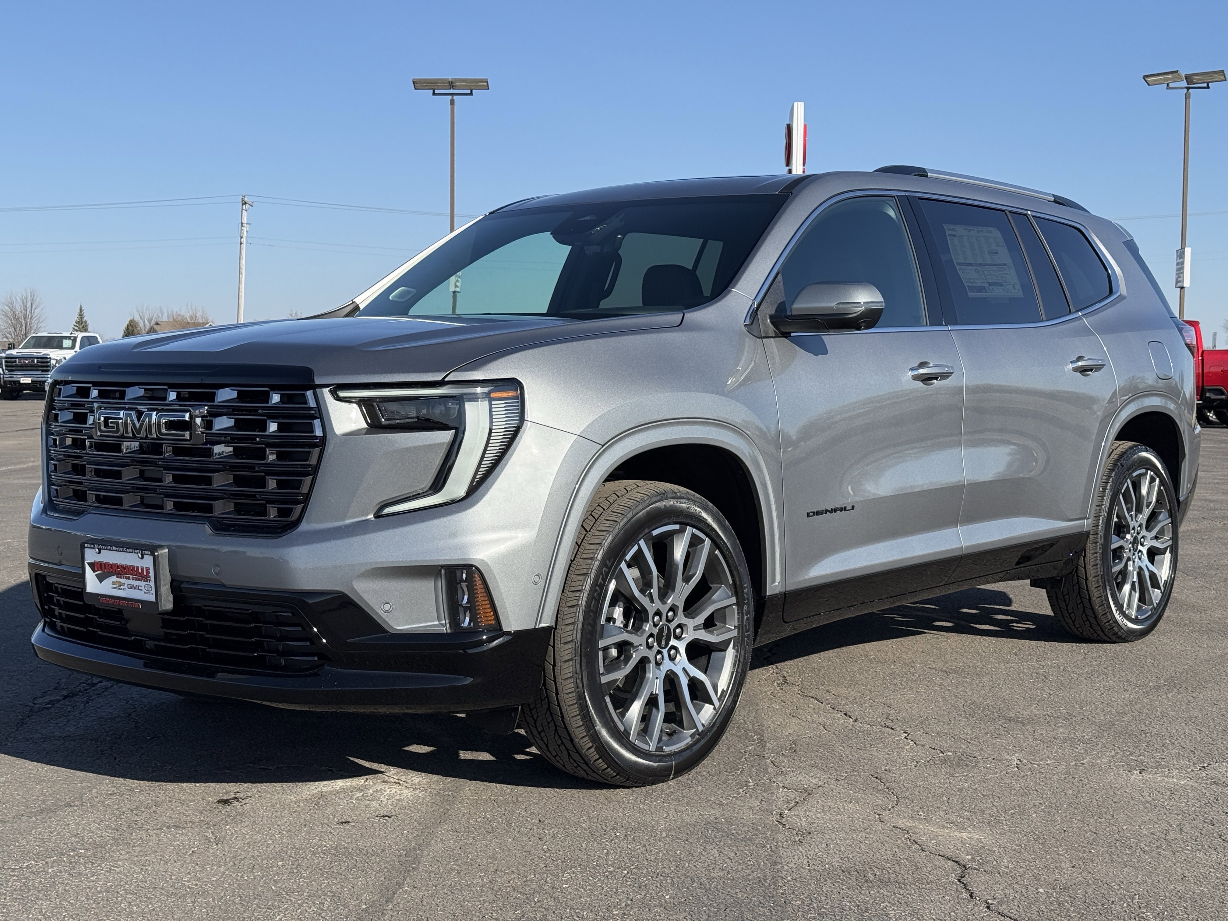 New 2026 GMC Acadia Denali Ultimate w/ LPO, Floor Liner Package image 8