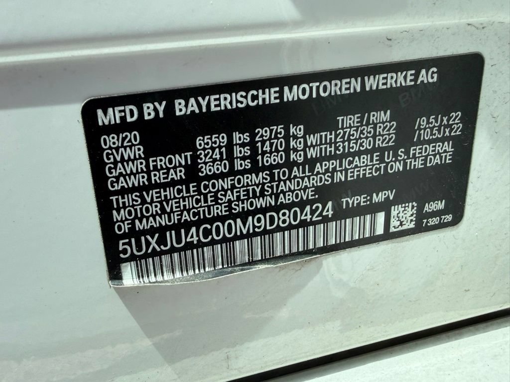 Used 2021 BMW X5 M50i w/ Executive Package AWD/4WD image 35