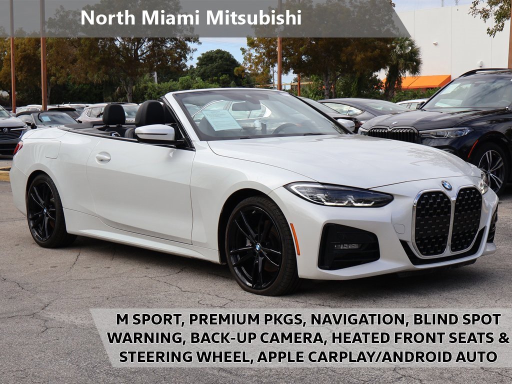Used 2023 BMW 430i xDrive Convertible w/ M Sport Package image 1