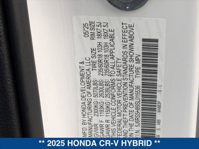 Used 2025 Honda CR-V Sport-L image 24
