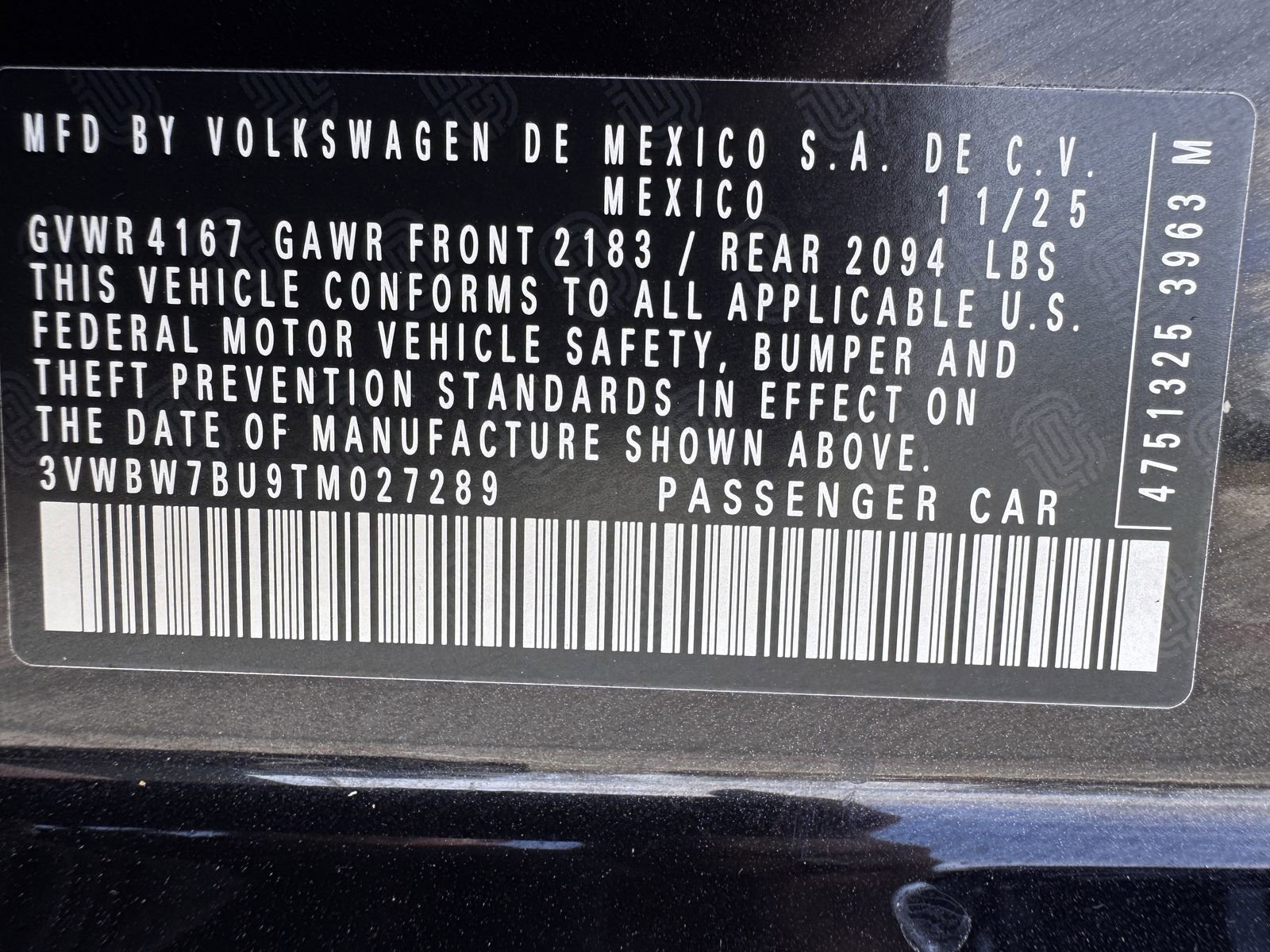 New 2026 Volkswagen Jetta Sport image 25