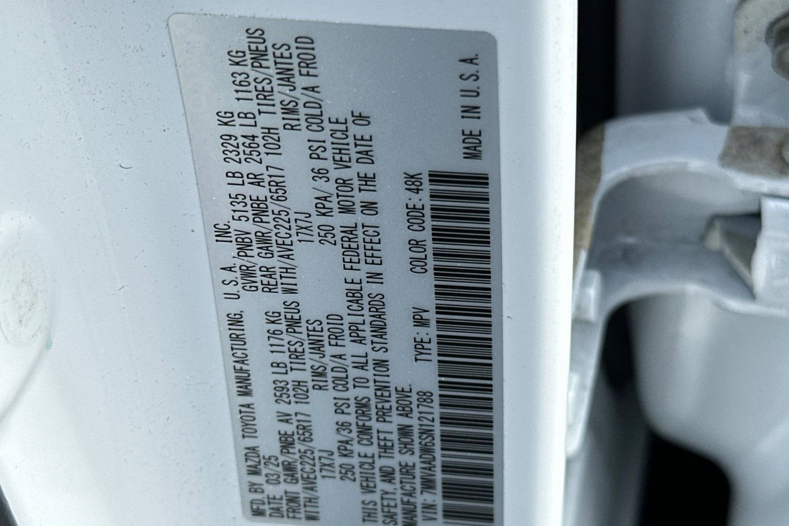 Certified 2025 MAZDA CX-50 AWD 2.5 Hybrid w/ Cargo Package image 29