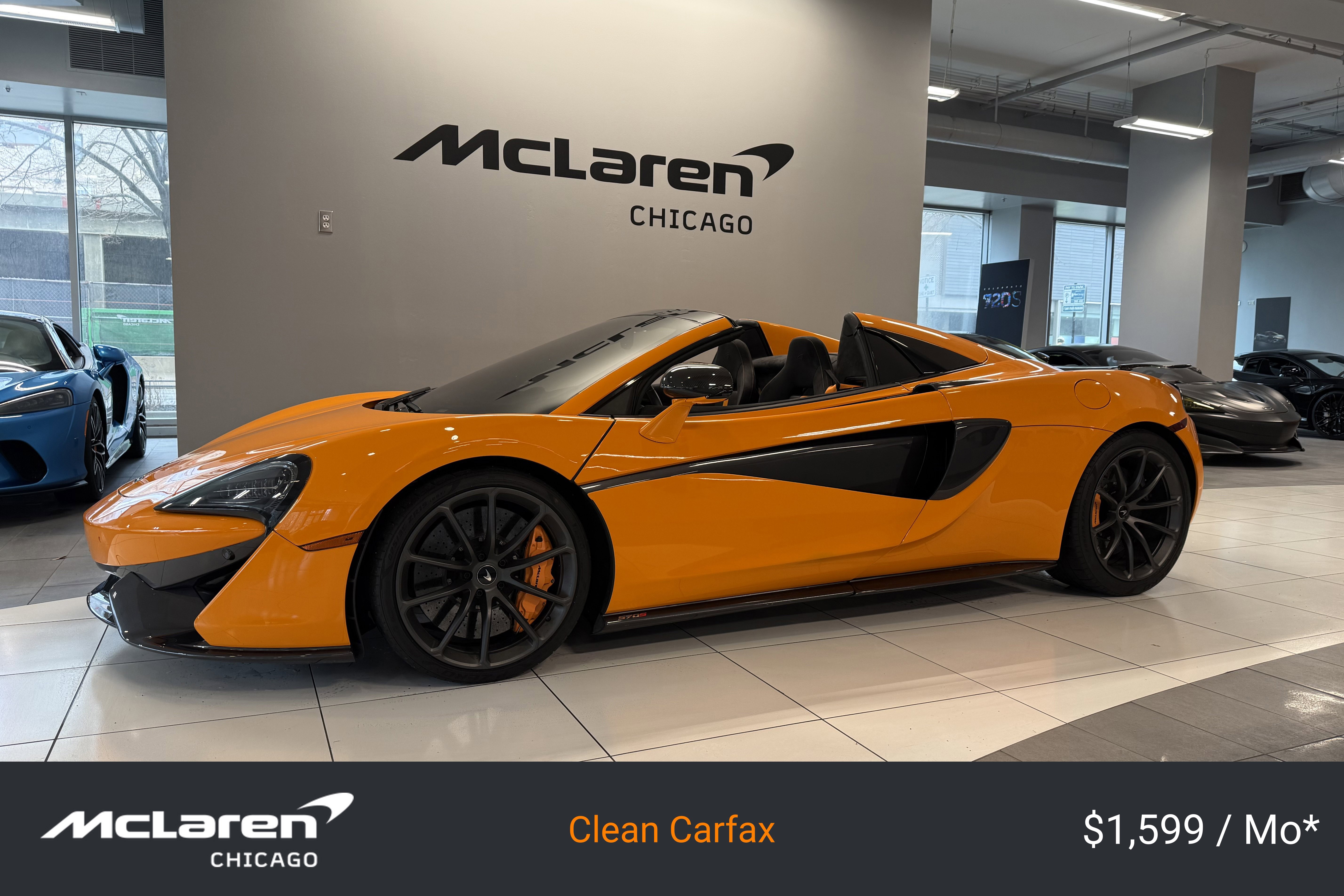 Used 2019 McLaren 570S Spider image 3