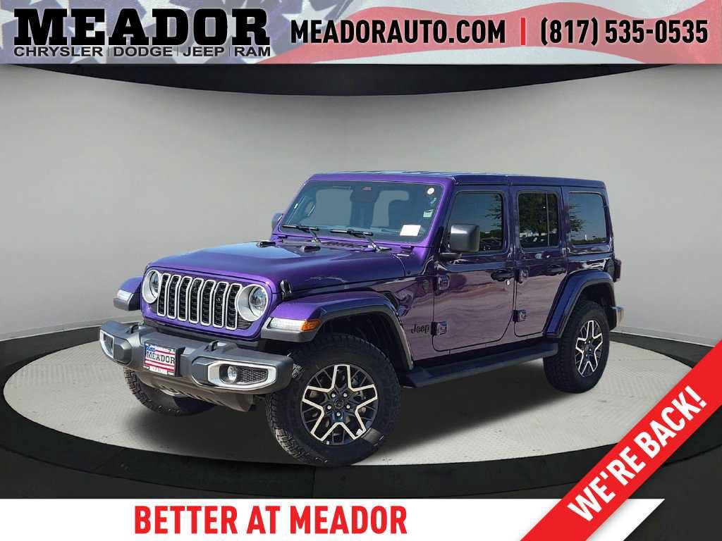 New 2026 Jeep Wrangler Unlimited Sahara AWD/4WD image 1
