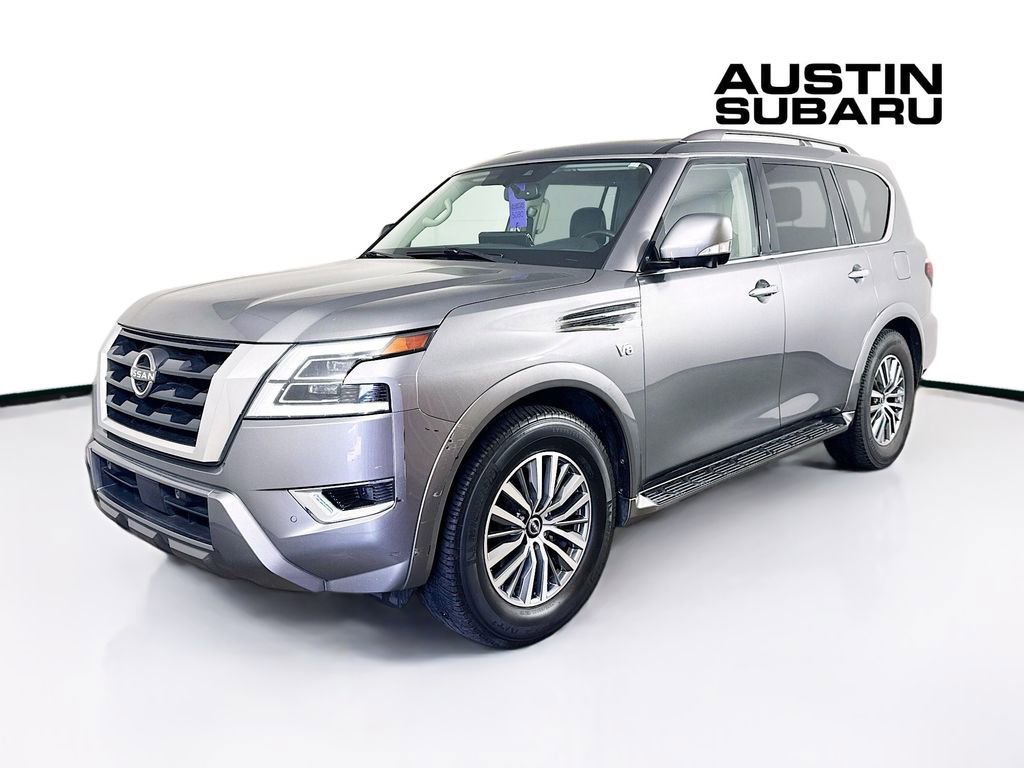 Used 2021 Nissan Armada SL w/ Captain's Chairs Package RWD image 3