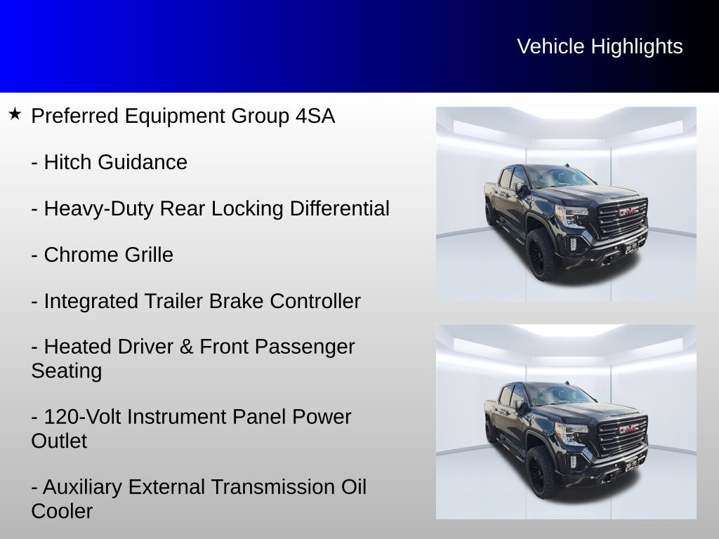 Used 2019 GMC Sierra 1500 SLT w/ SLT Premium Plus Package AWD/4WD image 16