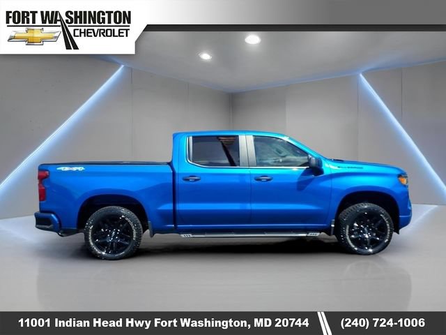 Used 2023 Chevrolet Silverado 1500 Custom w/ LPO, Dark Essentials Package AWD/4WD image 2