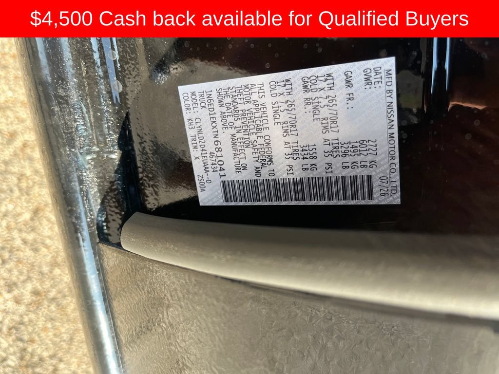 New 2026 Nissan Frontier PRO-4X w/ Tow Package AWD/4WD image 32