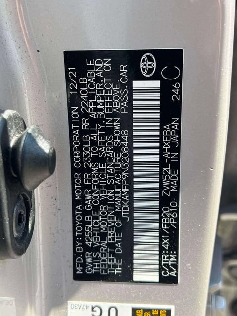 Certified 2022 Toyota Prius Prime LE FWD image 23
