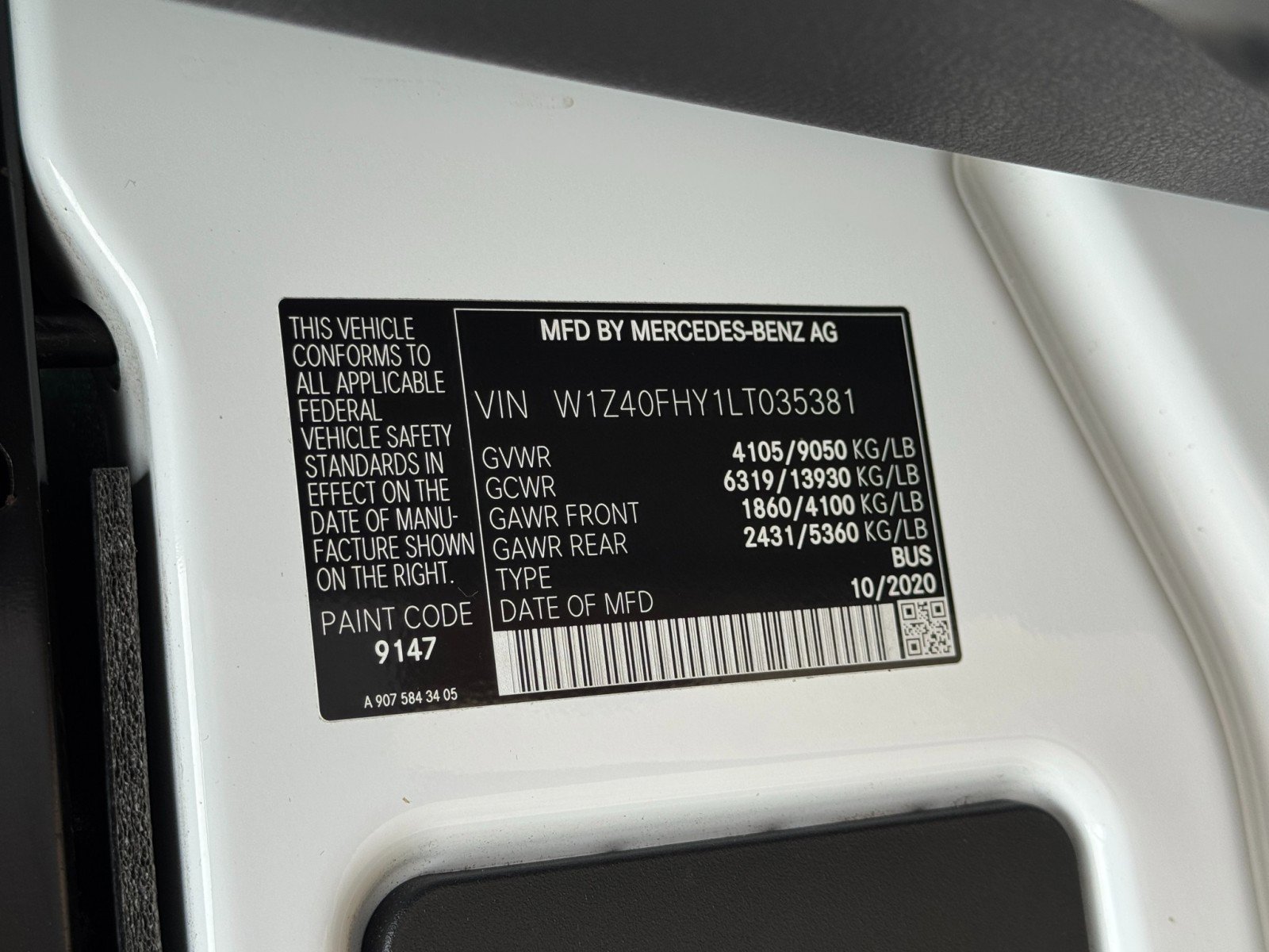 Used 2020 Mercedes-Benz Sprinter 2500 image 38