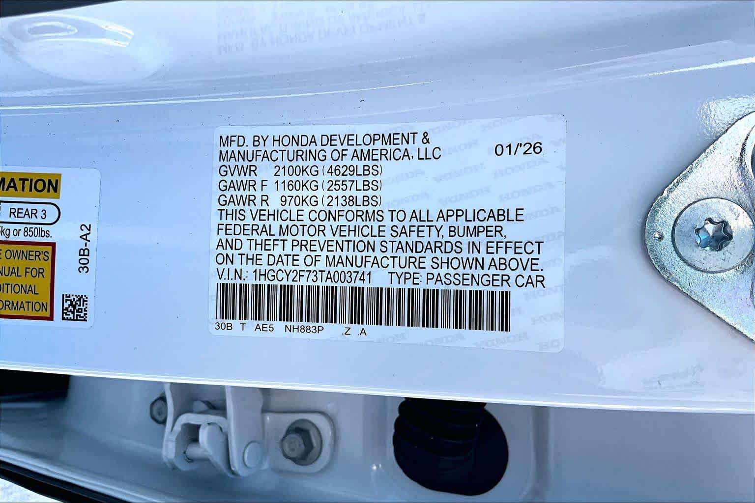 Used 2026 Honda Accord Sport image 32