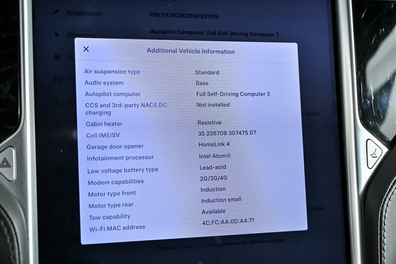 Used 2016 Tesla Model X 75D AWD/4WD image 39